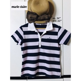 Marie Claire เสื้อโปโล