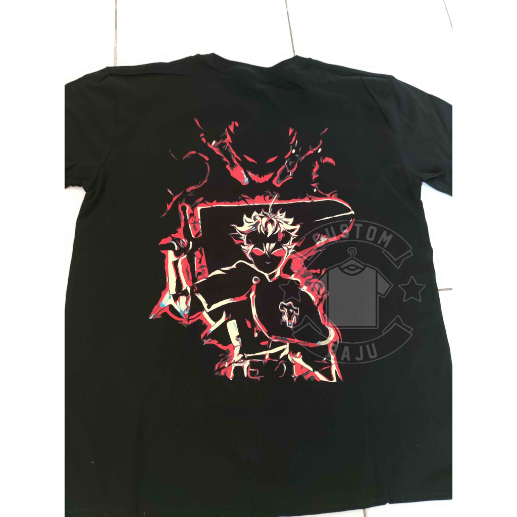 เสื้อยืด Black Grimoire Asta Anime Black Clover 269