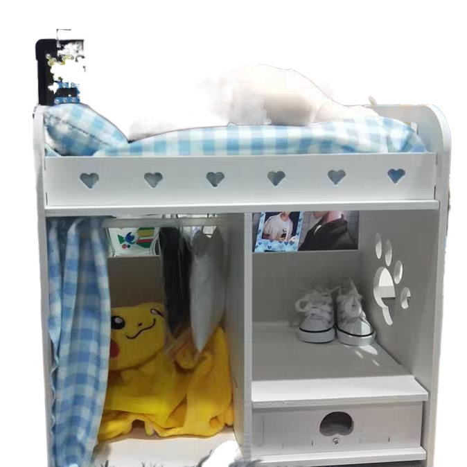 bjd doll 20cm doll with small doll furniture supplies storage 30cm 6 points doll bed house