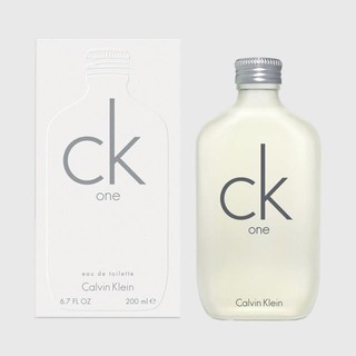 Calvin Klein ck one 200ML , 100ML  Eau de Toilette ของแท้นำเข้า ไซส์จริง