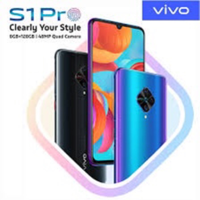 Vivo S1 pro 8/128GB เครื่องแท้ศุนย์มือสอง จอเบิร์นบาง ใช้งานปกติ ยกกล่อง พร้อมชุดชาร์จและของเเถม สภา