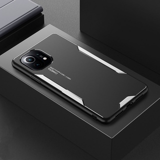 Xiaomi Mi 11 10s 10T Pro 10T Lite 10 Ultra 10 Pro 10 Lite 9 Pro 8 Luxury Aluminum Metal Matte Cover Shockproof Protection Phone Case