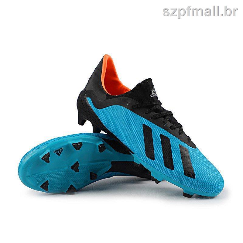 [ขนาด Eur]✺♝ของแท้ (Enterega R Pida) Adidas Predator 18.3 X Fg 40-44 รองเท้าฟุตบอล