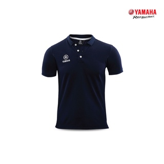 YAMAHA เสื้อโปโล Premium สีกรมท่า