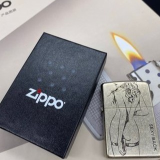 ไฟแช็ค Zippo กันลมกันน้ำไฟแช็กน้ำมันก๊าด