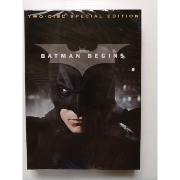 DVD 2 Disc : Batman Begins (2005) " Christian Bale, Michael Caine " A Film by Chistopher Nolan