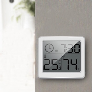 Automatic Electronic Temperature&amp;Humidity Monitor Clock 3.2" LCD Digital Screen