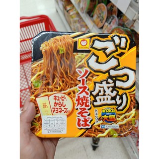 ecook ญี่ปุ่น บะหมี่กึ่งสำเร็จรุป รส ซอส ยากิโซบะ fuji hisupa maruchan gotsumori sauceyakisoba 171g