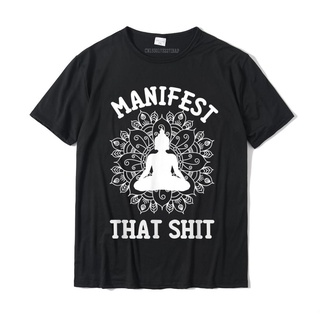 เสื้อยืดลําลอง ผ้าฝ้าย 100% แขนสั้น คอกลม พิมพ์ลาย That Pesky Mandala Law Of Attraction Spiritual Gift สําหรับผู้ชาย คู่