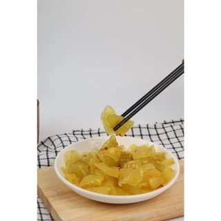 ผักดองยำน้ำมันงา (ก้งฉ่ายยำน้ำมันงา) ร้านซาเจ ตลาดท่าดินแดง ของแท้ร้านขายเอง