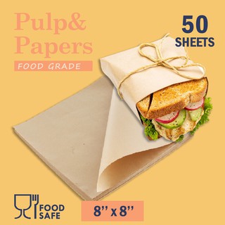 Pulp&amp;Paper ECO - กระดาษคราฟท์รองอาหาร ซับน้ำมัน ไร้พลาสติกและสารฟอกขาว