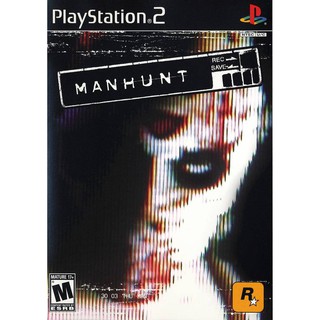 Manhunt ps2 แผ่นเกมส์ps2 เกมเพล2 แผ่นplay2