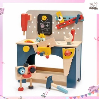 ชุดอุปกรณ์ช่างบทบาทสมมุติตัวน้อยๆนำเข้าจากแบรนด์ Tender Leaf Toys รุ่น Table Top Tool Bench