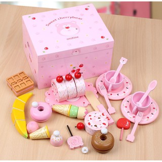 BPNP กล่องเบเกอรี่ Sweet Cherry Bear
