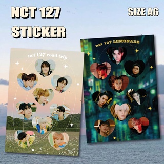 พร้อมส่ง 127 Lemonade &amp; Road Trip STICKER PACK [Sticker Die-cut] A6