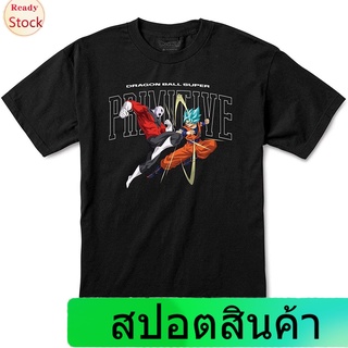 เสื้อยืดผู้ชายและผู้หญิง Primitive X Dragon Ball Super Mens Super Battle Short Sleeve T Shirt Sports T-shirt