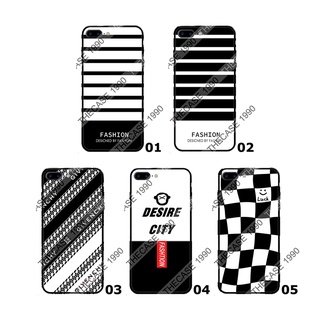 iPhone i6 i6s i7 i8 SE 2020 i6 Plus i6s Plus i7 Plus i8 Plus เคสสกรีน รวมลาย ขาวดำ เคสมือถือ ลายเส้น ลายสก็อต พร้อมส่ง