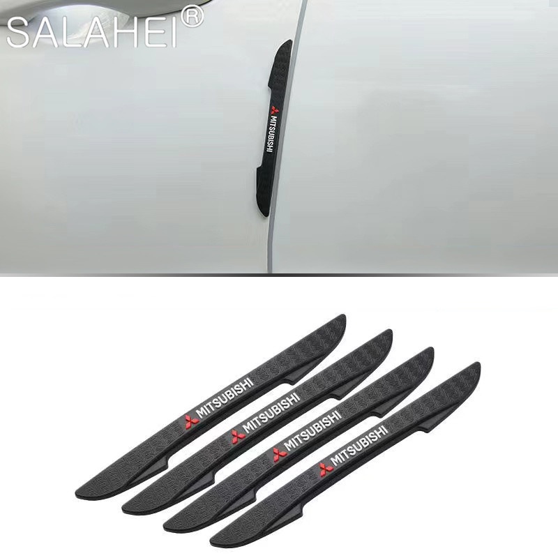 สติกเกอร์รถประตู Anti-collision Protector สําหรับ Mitsubishi ralliart Lancer 9 10 Asx Outlander asx 