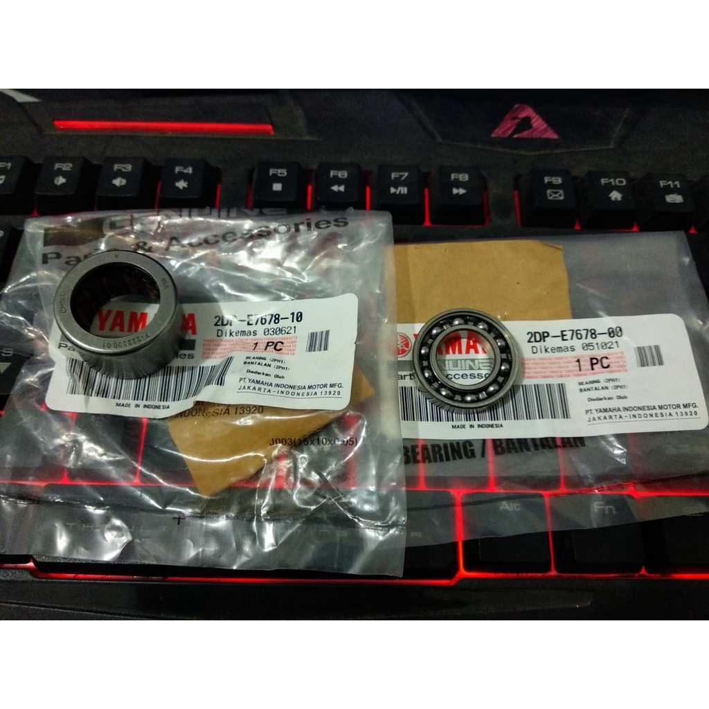 NMAX ด้านหลัง PULLY BEARING 2DP-E7678-10 2DP-E7678-00
