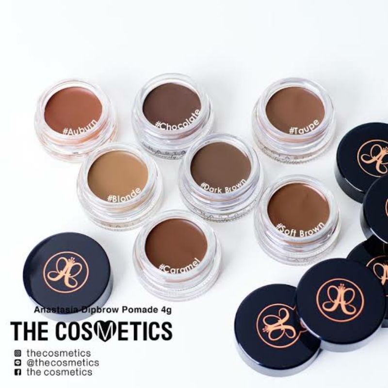 🖤 Anastasia Beverly Hills Dipbrow 🖤 สี Auburn / Soft Brown ✨ #เจลเขียนคิ้ว ในตำนาน ‼️+ แปรงเขียนคิ้ว