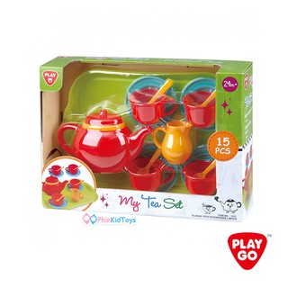 🔥 ลดเพิ่ม 10% โค้ด 10DDXSEPW3 | ของแท้🔥 Playgo 3121 ชุดชงชา MY TEA SET - 15 PCS