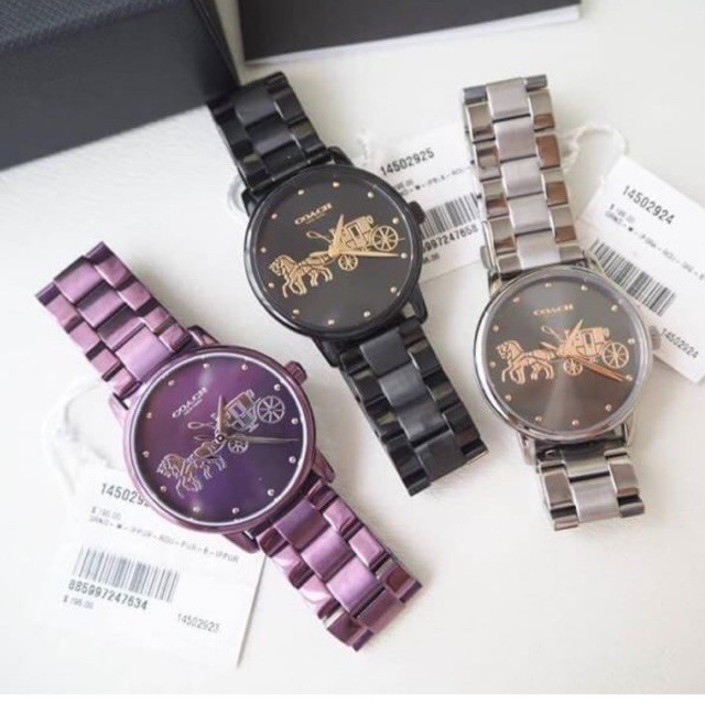 ✴️แท้ 💯% Coach Ladies Grand Watch 14502925 แท้ 💯%