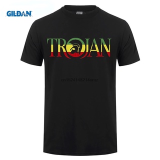 เสื้อยืดคอกลม พิมพ์ลาย Trojan Recordka Reggae สไตล์ฮิปฮอป สําหรับผู้ชาย Efagno12Ghbdo37S-5XL