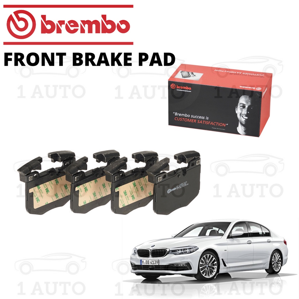 BREMBO ผ้าเบรคหน้า BMW G30 530i G20 330i G12 740LeX G20 M340i XDRIVE (NON M PERFORMANCE) Z4 G29 Z4 M