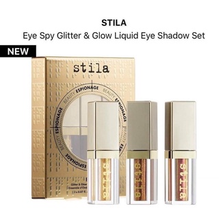 ของแท้💯 STILA STILA EYE-SPY GLITTER AND GLOW LIQUID EYE SHADOW อายแชโดว์เนื้อลิควิด