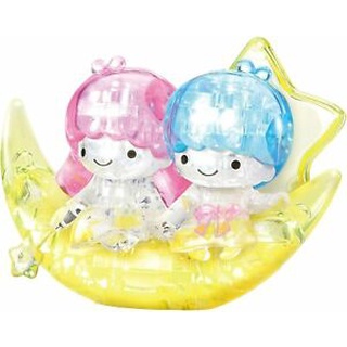 🌟 พร้อมส่ง 🌟  ใหม่ แท้ JP 100% SANRIO Crystal Gallery 3D Puzzle Sanrio Little Twin Stars 51 Pieces ลิตเติ่ล ทวิน สตาร์ ✨