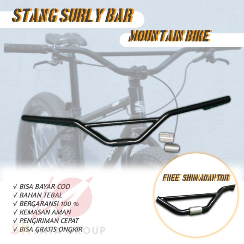 SUNRISE BAR BIKE HANDLEBAR SURLY SUNRISE HANDLE BAR MTB BMX BIKE FEDERAL COMMUTER BIKE BIKE BIKE BIK