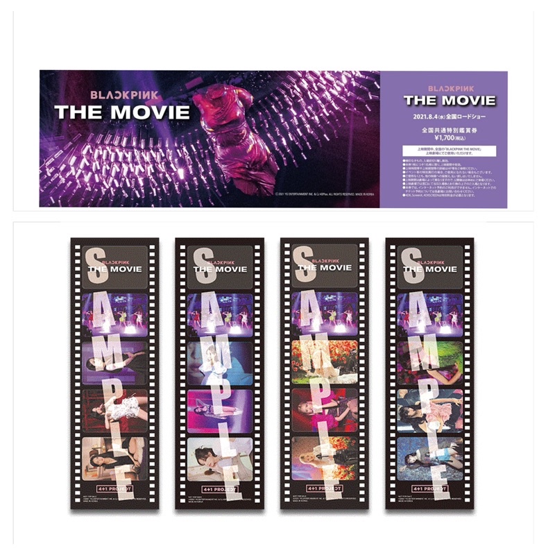 พรี ตั๋วBLACKPINK『 THE MOVIE 』เมมเจนนี่จากญี่ปุ่น 🚨หายาก🚨