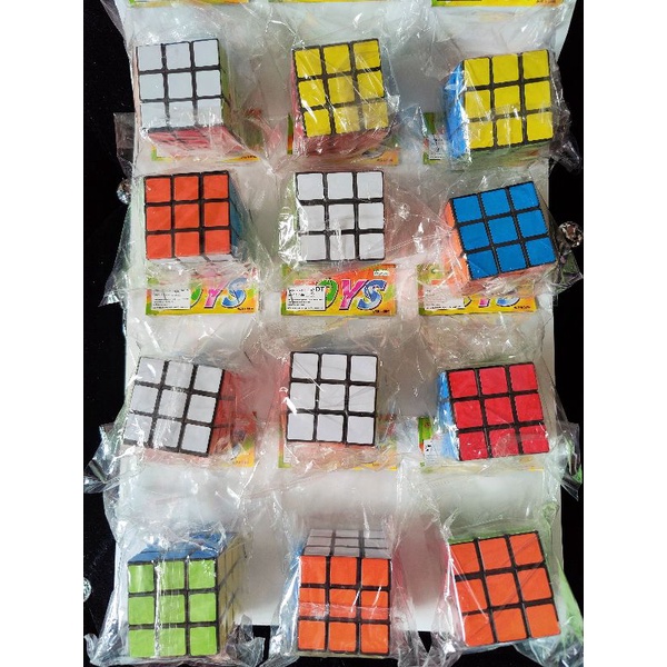 รูบิคแผง12อัน 159.-⚡3x3 RUBIK รูบิคของเล่นเสริมพัฒนาการ บริหารกล้ามเนื้อมือ พัฒนาสมอง