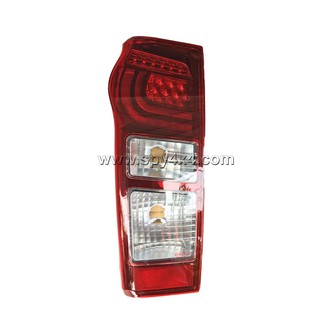 ไฟท้าย อีซูซุ All New D-max 2014-2018 X-series LED DAYLIGHT  (โคมดำ) ยี่ห้อDIAMOND ข้างซ้าย