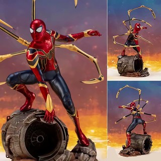 [ส่งฟรี] โมเดล Avengers spiderman วัสดุ PVC สูง 18 Cm.