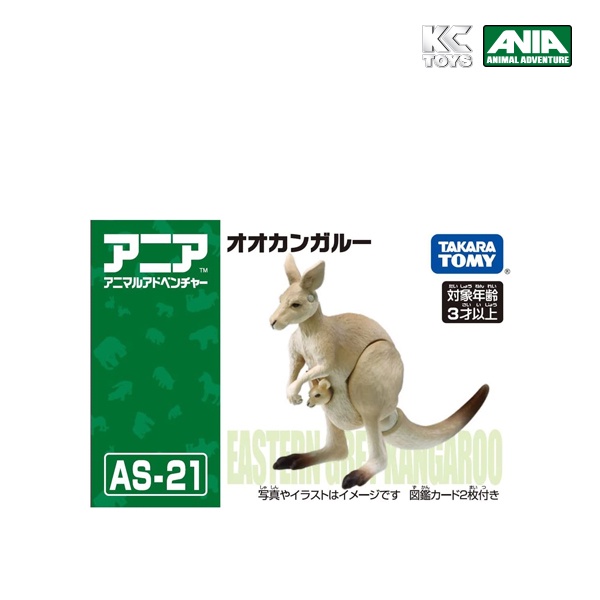Takara Tomy โมเดลสัตว์อาเนีย Ania AS-21 Kangaroo