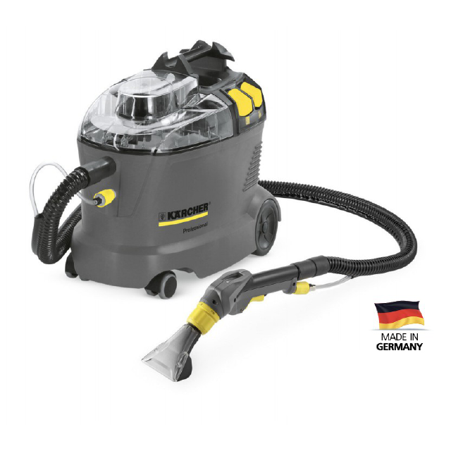 Karcher เครื่องซักพรม รุ่น Puzzi 8/1 C ขนาด530x330x440 mm. [สีเทา-เหลือง]