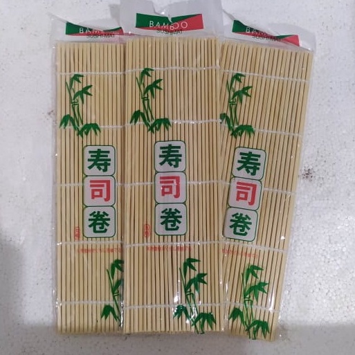 SUSHI MAT / MAKISU / SUSHI RICE ROLL / ม้วนสําหรับ BAMBOO SUSHI
