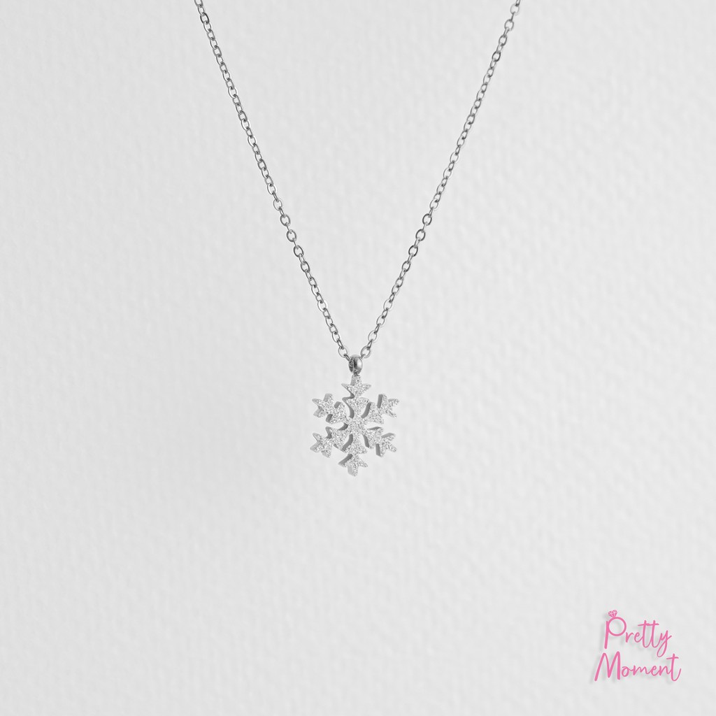 Pretty Moment สร้อยคอ สแตนเลส โดนสารเคมีได้ ไม่ลอก ไม่ดำ คอลเลคชั่น 6 แบบ ของขวัญ - รูปที่ 2