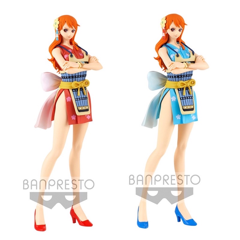ของแท ้ รุ ่ น One Piece ( เกาะพิเรต ) One Piece Glitter &amp; Glamors Figure - Nami Wano Country Style II