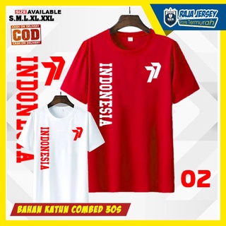 [COD]เสื้อยืด ลาย I Dirgahayu Republic Indonesia Independence RI 77 สไตล์อินโดนีเซีย - 02S-5XL