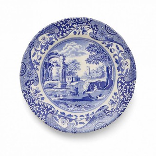 Spode Blue Italian Lunch Plate จาน 9"