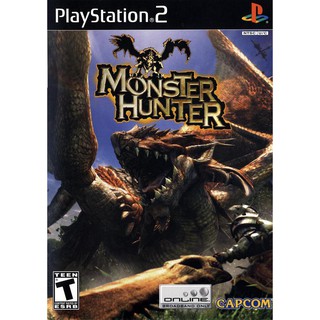 Monster Hunter (USA) PS2 แผ่นเกมส์ps2 เกมเพล2 แผ่นplay2