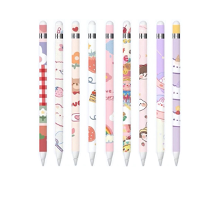 ซื้อ2แถม1 สติ๊กเกอร์ปากกาสำหรับ Apple Pencil รุ่น1&2 sticker apple pencil film ฟิล์มปากกา ถนอมปากกา ซื้อ2แถม1 [5]