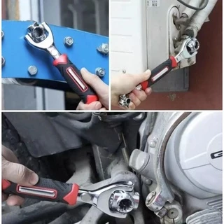ปากตาย บล็อก อเนกประสงค์ 48 In 1 ประแจซ็อกเก็ต Universal Wrench360องศา 8เบอร์ ประแจเหลี่ยม ประแจ 8หัว ประแจอเนกประสงค์