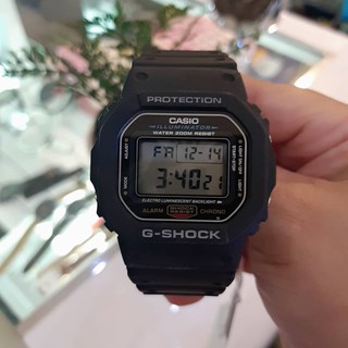 G shock CE DW-5600E-1VS แท้ นาฬิกาข้อมือผู้ชาย นาฬิกาคาสิโอ้