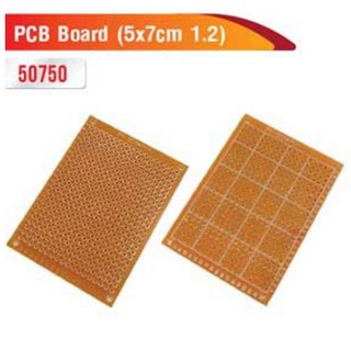 แผ่น PCB 5x7cm หนา 1.2mm