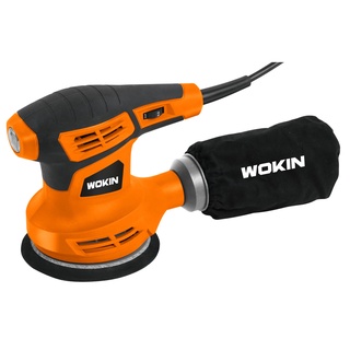 🔥โค้ดINC3LEL3ลด30฿เครื่องขัดกระดาษทรายกลม 280W Random orbital sander ยี่ห้อ WOKIN รุ่น WK788328