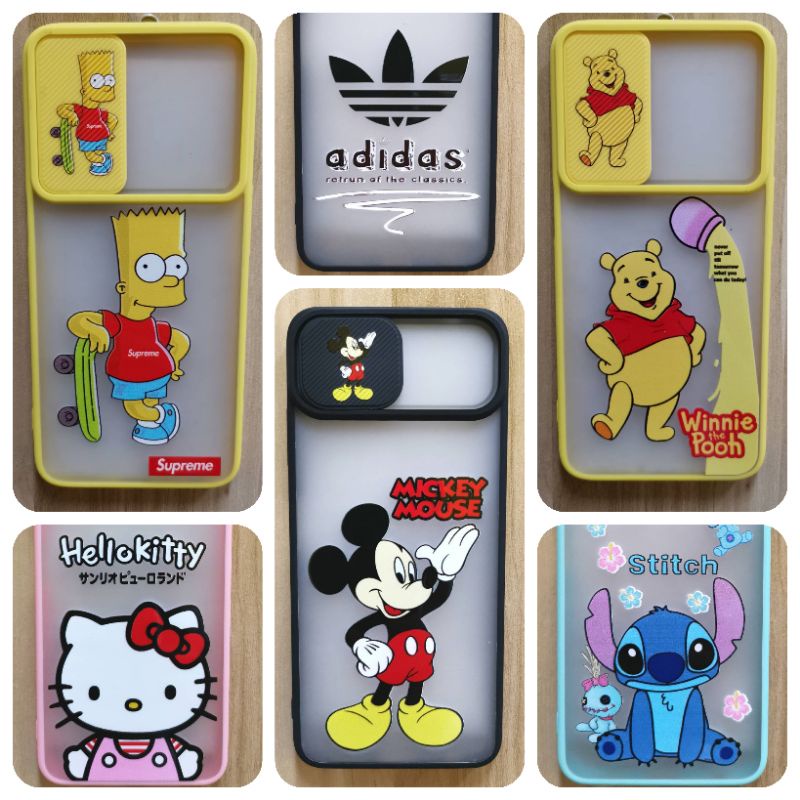 💥เคสปิดกล้องOppo​ A15, A16, Reno6Z, A5S, Reno4, Reno5, Ren02f, F7, A1k, F11Pro​ #เคส​สไลด์​ปิดกล้อง​