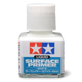 TAMIYA 87096 LIQUID SURFACE PRIMER สีขาว (40ml BOTTLE)